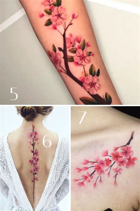 Discover more than 87 cherry flower tattoo super hot - in.coedo.com.vn