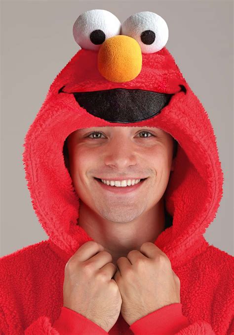 Adult Sesame Street Elmo Headpiece Costume Accessory Men Costumes | lupon.gov.ph