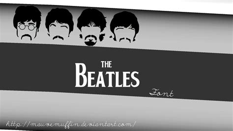 The Beatles font by mauvemuffin on DeviantArt