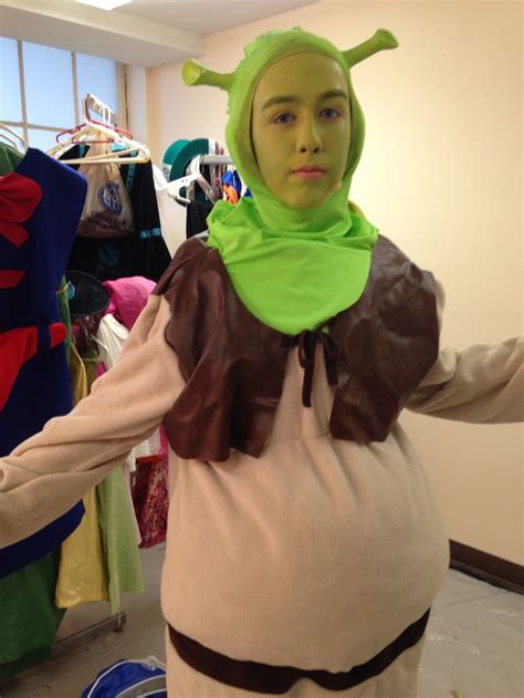 Shrek Jr. Costume Shrek DIY | Shrek costume, Duo halloween costumes ...