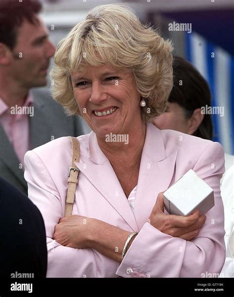 Camilla parker bowles at polo hi-res stock photography and images - Alamy