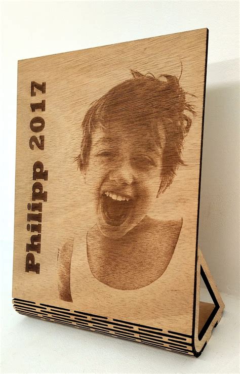 Wood Engraved Photos Or Logos – Laser Ways