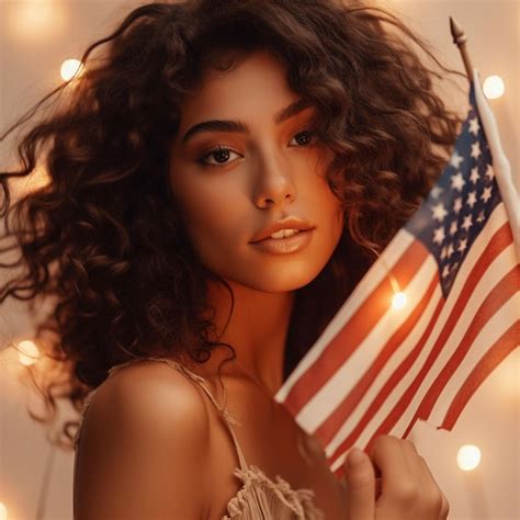 Premium AI Image | american flag of united states of america