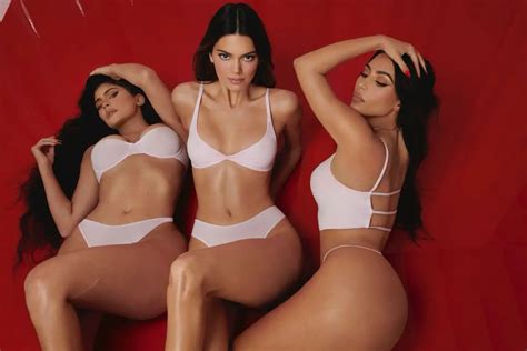 KENDALL and KYLIE JENNER and KIM KARDASHIAN for Skims, 2021 – HawtCelebs