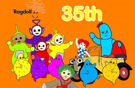 Happy 35th anniversary to Ragdoll productions by mcdnalds2016 on DeviantArt