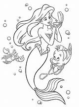Ariel The Mermaid Coloring Pages  100 Printable coloring sketch template