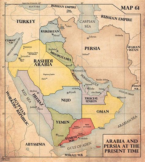 The Middle East, 1940 by edthomasten | Karta