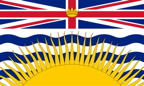 British Columbia Flag - Ontario Flag and Pole