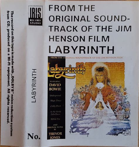 David Bowie And Trevor Jones - Labyrinth (From The Original Soundtrack ...