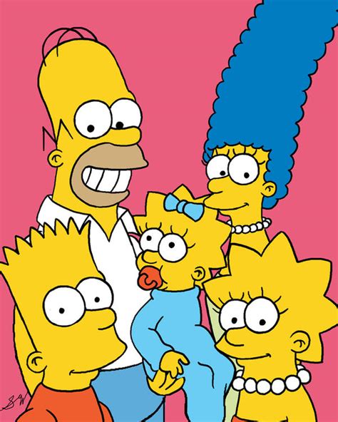 The Simpsons Family Portrait by DrSchmitty on DeviantArt