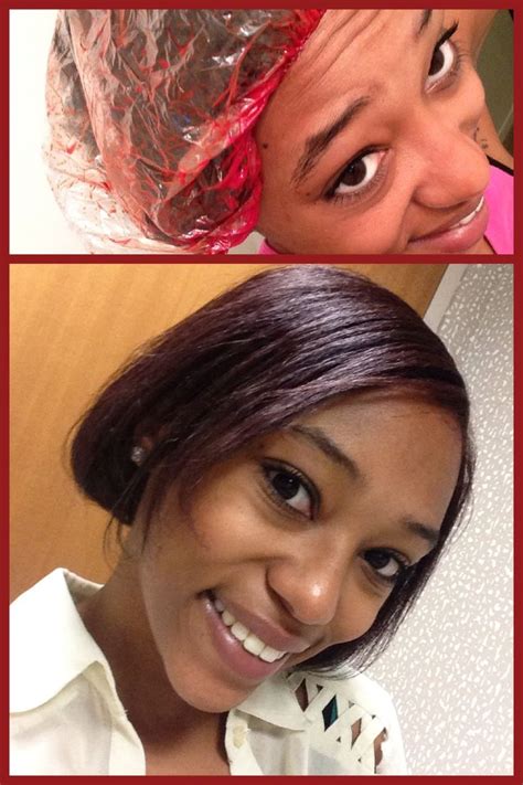 Kool - Aid hair dye Flavors used- Tropical punch (bright red) & black cherry (dark red) *Pure ...