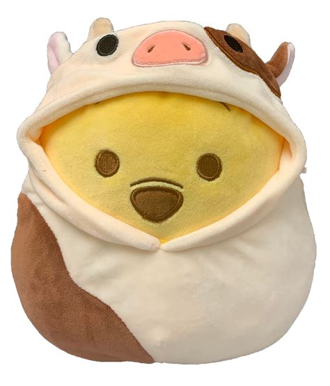 8” Disney Squishmallows “Peeking Pooh” in Cow Costume | TOY DROPS