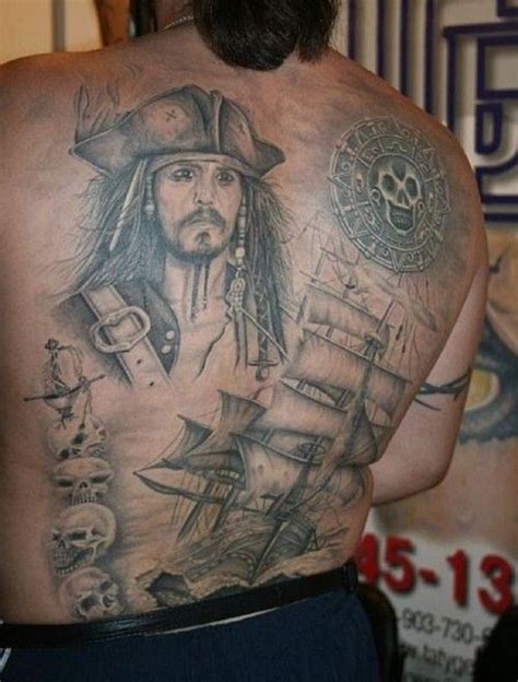 Pirates of the Caribbean – Tattoo Picture at CheckoutMyInk.com | Pirate tattoo, Johnny depp ...