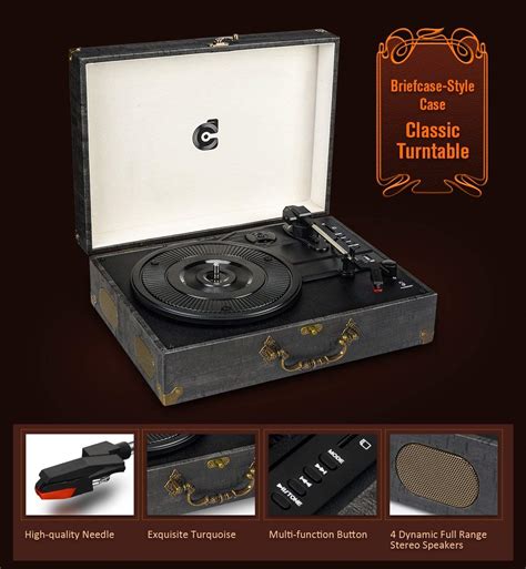 Best Turntable with Speakers – Reviews & Buyer’s Guide