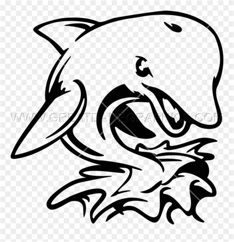 Download Angry Dolphin Clipart (#1024939) - PinClipart