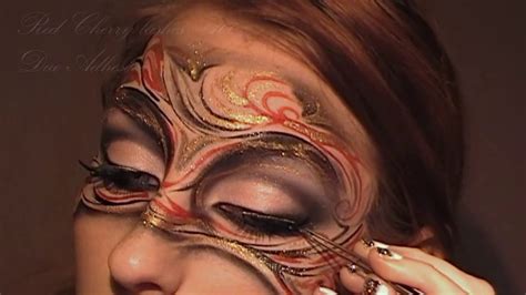 Masquerade Mask Makeup Tutorial / Art Nouveau Inspired Make-up Look ...