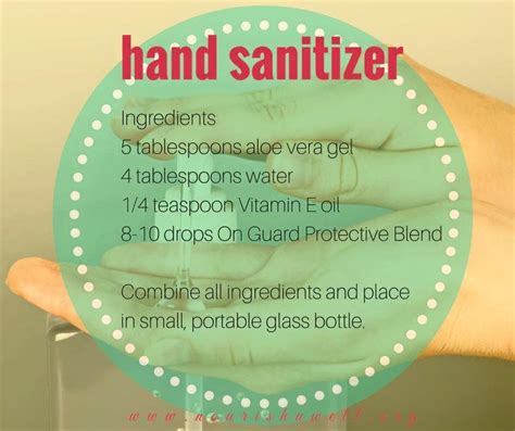 Pin by Kelley Arbogast on Essential Oils - Tips/DIY | Hand sanitizer ingredients, Hand sanitizer ...