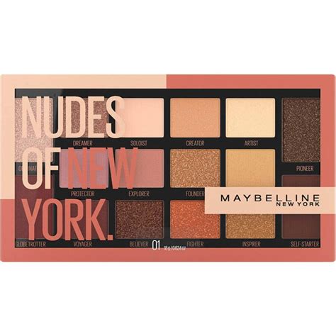 Maybelline Nudes Of New York Eyeshadow Palette | BIG W