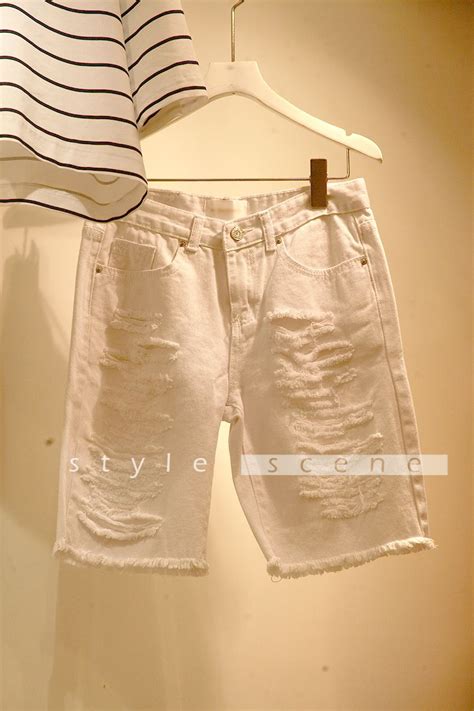 140705 White Shorts, Casual Shorts, Khaki Pants, Women, Fashion, Moda, Khakis, Fashion Styles ...