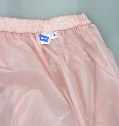 Gary Adult Waterproof Plastic Pants Pastel Pink Small - Buy Online in ...