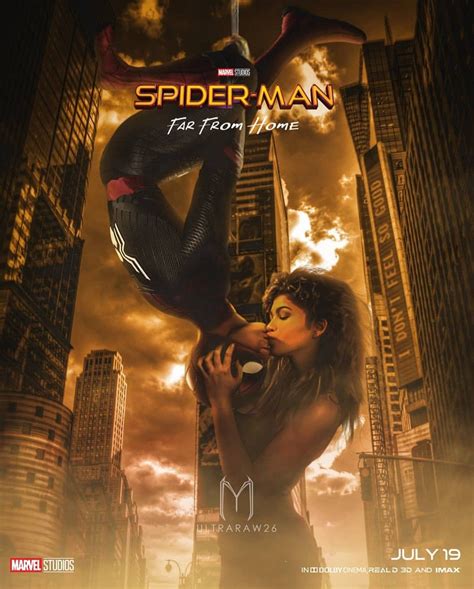 #spidermanmovie #farfromhome #poster ~~ credit @ultraraw26 ig | Tom holland zendaya, Spiderman ...