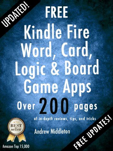 Free Kindle Fire Word, Card, Logic, And Board Game Apps (Free Kindle ...