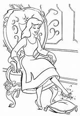 Cinderella Coloring Pages sketch template