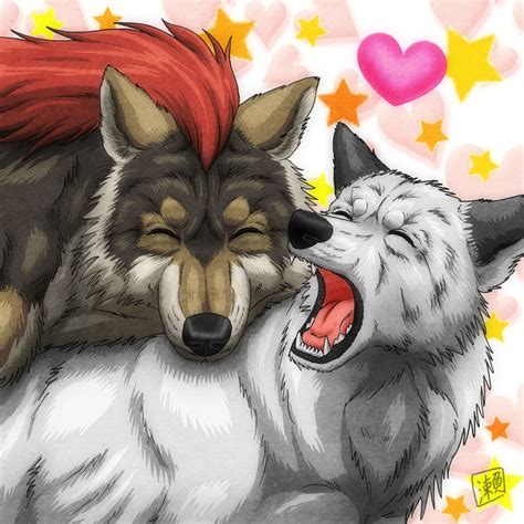 Wolf Hug by SheltieWolf on DeviantArt