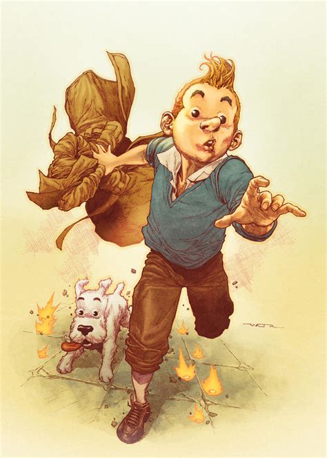 Tintin by fwatanabe on DeviantArt