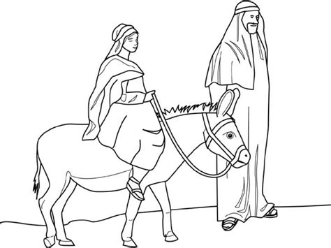 Mary And Joseph Coloring Pages at GetColorings.com | Free printable colorings pages to print and ...