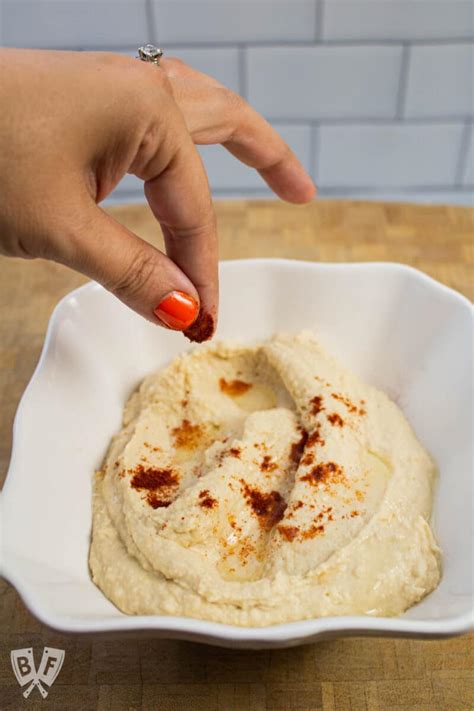 Easy Classic Homemade Hummus Using Canned Chickpeas