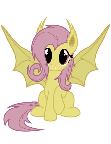 Flutterbat Vector (batpony fluttershy from Bats!) by TellabArt ...