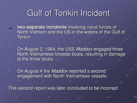 PPT - The Tonkin Gulf Incident PowerPoint Presentation, free download - ID:3576862