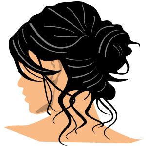 Hair Vector Free at Vectorified.com | Collection of Hair Vector Free ...