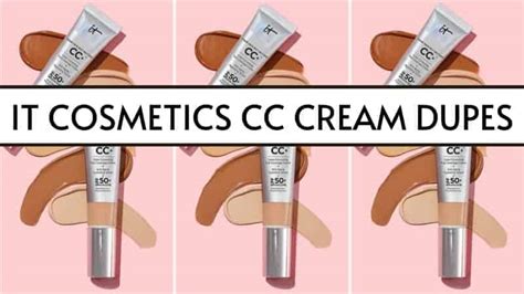 These 7 It Cosmetics CC Cream Dupes Will Change Your Game! [2023]