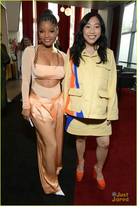 Halle Bailey & Awkwafina Dunk 'The Little Mermaid' Co-Star Melissa ...