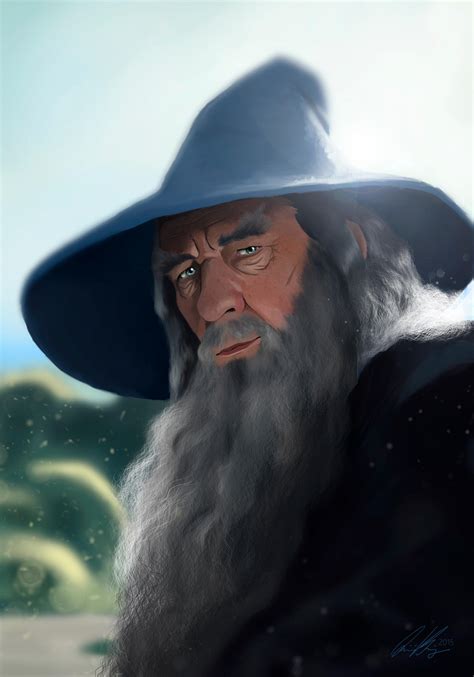 Gandalf the Grey by qberning on DeviantArt