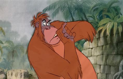 Animation Collection: King Louie Original Production Cel from "The Jungle Book," 1967