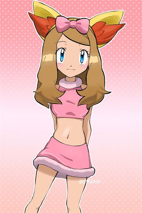 Serena X fennekin cosplay cute 😍 : r/AmourShipping