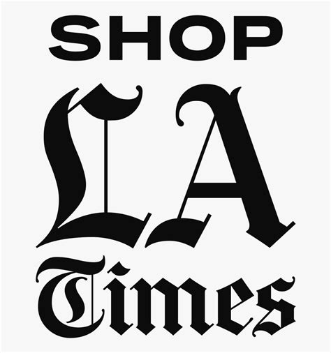 Shop La Times Logo - Angeles Times , Free Transparent Clipart - ClipartKey