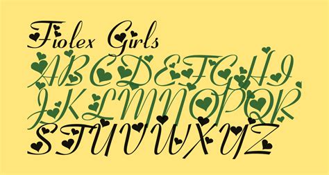 Fiolex Girls free Font - What Font Is