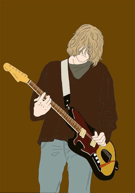 Kurt Cobain fanart - Artist: Anh Konge - Kurt Cobain Fan Art (43773417) - Fanpop