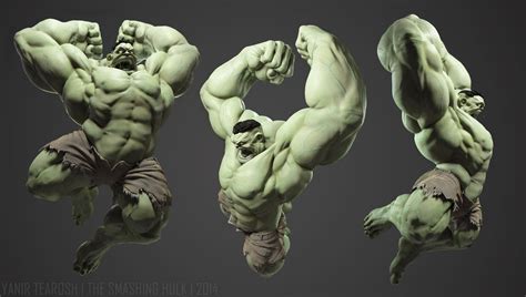 Smashing hulk! - Page 2 | Zbrush, Hulk, Concept art characters