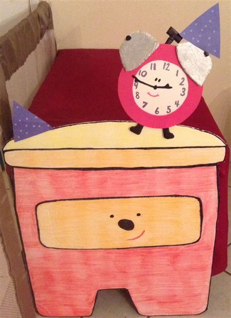 Blue's Clues Side Table Drawer and Tickety | Crafts, Party Design, Toy Chest