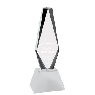Crystal Diamond Head Award | Crystal Awards | Cheap Sports Trophies