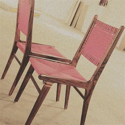 Anupriya Sahu on Instagram: “A four seated dining table” | Solid wood furniture design, Woven ...