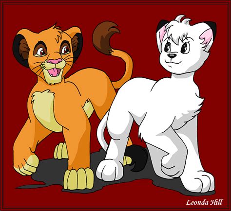 Kimba and Simba by sailorharmony2000 on DeviantArt