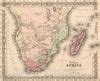 Historic Map : Africa., 1861, v3, Vintage Wall Decor - Historic Pictoric