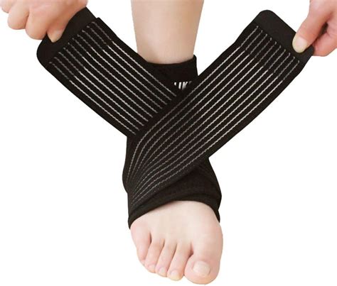 Compression Ankle Brace Support Strap Foot Stabilizer for Plantar ...