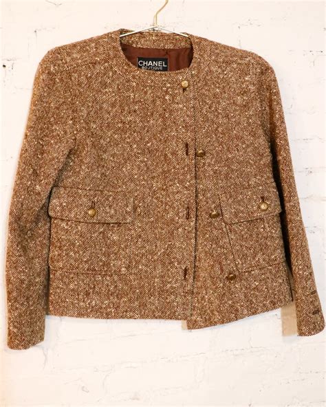 Vintage Chanel Tweed Jacket | Garmentory